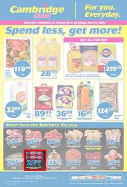 Cambridge Food Nelspruit : Feb Month End (21 Feb - 5 March 2019), page 1