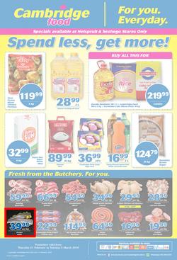 Cambridge Food Nelspruit : Feb Month End (21 Feb - 5 March 2019), page 1