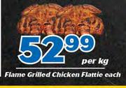 Flame Grilled Chicken Flattie-Per kg Each