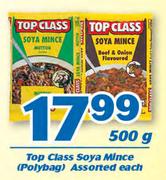 Top Class Soya Mince Polybag-500g Each