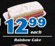 Rainbow Cake-Each