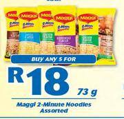 Maggi 2 Minute Noodles-5x73g