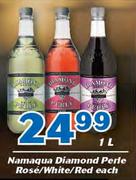 Namaqua Diamond Perle Rose/ White/ Red-1Ltr Each