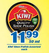 Kiwi Shoe Polish-50ml Each