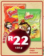 Simba Potato Chips Assorted-2 x 125g