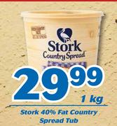 Stork 40% Fat Country Spread Tub-1Kg