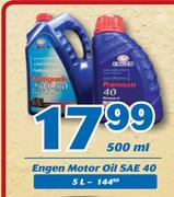 Engen Motor Oil SAE 40-500ml