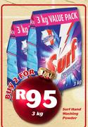 Surf Hand Washing Powder-2 x 3Kg