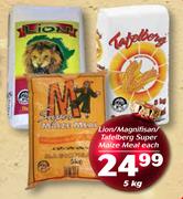 Lion/Magnifisan/ Tafelberg Super Maize Meal-5kg Each