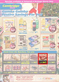 Cambridge Food Nelspruit And Seshego : November Mid Month (8 Nov - 20 Nov 2018), page 1
