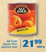 All Gold Super Fine Apricot Jam-900g