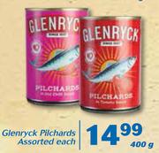 Glenryck Pilchards-400g Each