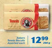 Bakers Tennis Biscuits-200g Each