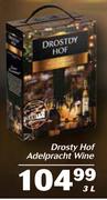 Drosty Hof Adelpracht Wine-3Ltr