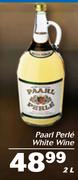 Paarl Perle White Wine-2Ltr