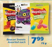 Beacon Sweets-75g Each
