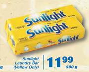 Sunlight Laundry Bar (Yellow Only)-500g