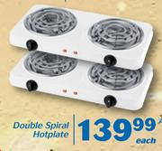 Double Spiral Hotplate-Each