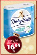 Twinsaver 2 Ply Toilet Paper-4's