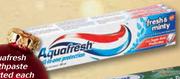 Aquafresh Toothpaste-100ml Each