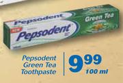 Pepsodent Green Tea Toothpaste-100ml