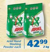 Ariel Hand Washing Powder-2kg Each