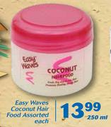 Easy Waves Coconut Hair Food-250ml Each