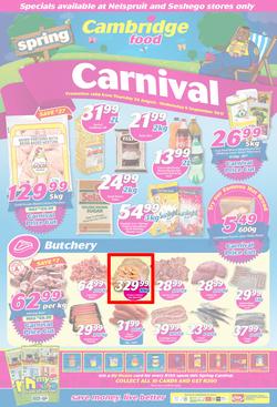 Cambridge Food : Nelspruit & Seshego Carnival (24 Aug - 6 Sep 2017), page 1
