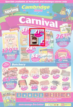 Cambridge Food : Nelspruit & Seshego Carnival (24 Aug - 6 Sep 2017), page 1