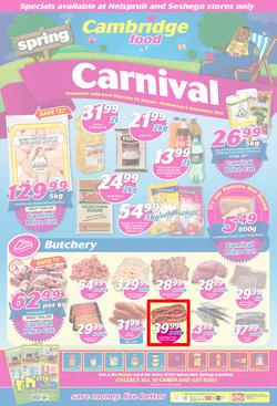 Cambridge Food : Nelspruit & Seshego Carnival (24 Aug - 6 Sep 2017), page 1