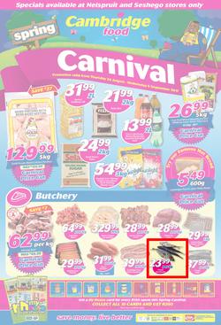 Cambridge Food : Nelspruit & Seshego Carnival (24 Aug - 6 Sep 2017), page 1