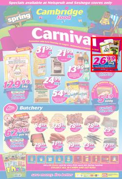 Cambridge Food : Nelspruit & Seshego Carnival (24 Aug - 6 Sep 2017), page 1