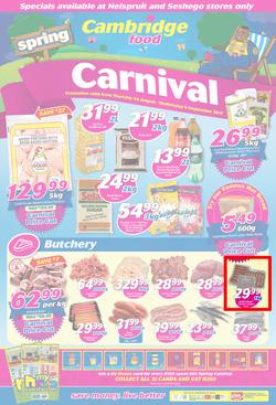 Cambridge Food : Nelspruit & Seshego Carnival (24 Aug - 6 Sep 2017), page 1