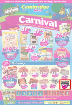 Cambridge Food : Nelspruit & Seshego Carnival (24 Aug - 6 Sep 2017), page 1