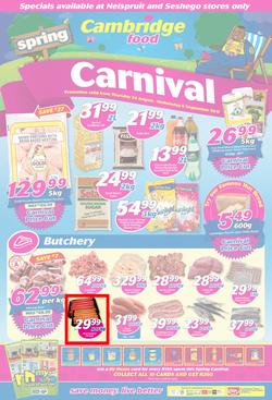 Cambridge Food : Nelspruit & Seshego Carnival (24 Aug - 6 Sep 2017), page 1