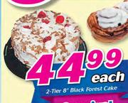 2 Tier 8" Black Forest Cake-Each