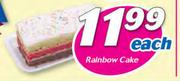 Rainbow Cake-Each