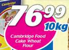 Cambridge Food Cake Wheat Flour-10Kg