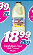 Cambridge Food Full Cream Maas-2Kg