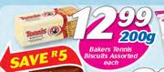 Bakers Tennis Biscuits Assorted-200g