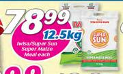 Iwisa/Super Sun Super Maize Meal-12.5Kg Each