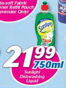 Sunlight Dishwashing Liquid-750ml