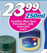Vaseline Blue Seal Petroleum Jelly Assorted-250ml Each