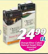 Orange River Cellars Natural Sweet Wine Assorted-1Ltr Each