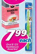 Oral B 123 Toothbrush Assorted-Each