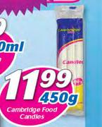 Cambridge Food Candles-450g