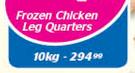 Frozen Chicken Leg Quarters-10kg