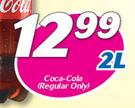 Coca-Cola (Regular Only)-2Ltr