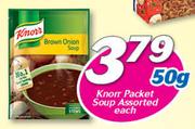 Knorr Packet Soup-50g Each