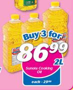 Sunola Cooking Oil-3x2Ltr